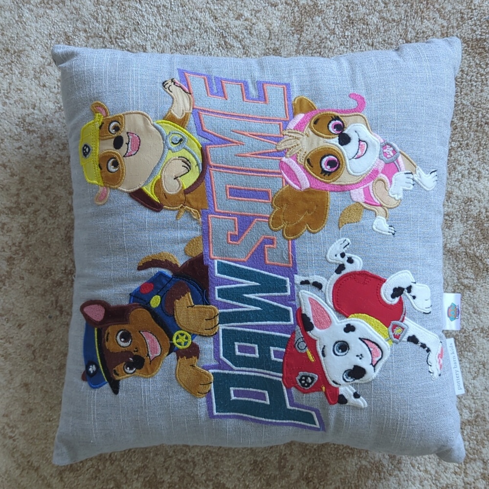 Pottery Barn Paw Patrol Pillow